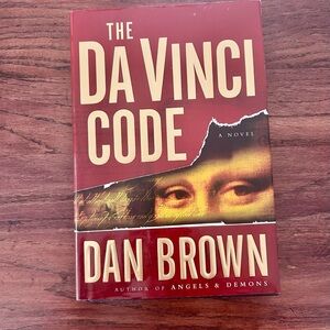 The Da Vinci Code Dan Brown Hardcover Mystery Thriller Novel Robert Langdon
